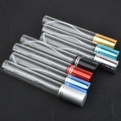 15ML Portable Glass Refillable Perfume Bottle With Aluminum Atomizer Empty Parfum Case For Traveler