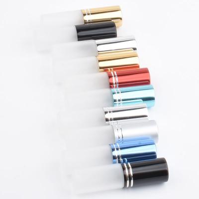 5ml Refillable Perfume Atomizer Spray Bottle Frosted Glass Bottle Pump Portable Travel Container Cosmetic for Gift